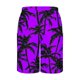 thumbnail image 4 of Pantalones Cortos para Hombre Cintura Elástica con Bolsillos Pantalones Cortos de Impresión de Moda Casual Pantalones de Playa para el Uso Diario Al Aire Libre de Primavera Verano, 4 of 5