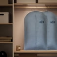 thumbnail image 1 of LEEYNEER Sacs de Robe pour Robes Longue Housse de Robe Sac à Vêtements Sac de Complet pour Rangement de Garde-Robe et Voyage 23.6x39.4 Pouces (Or), 1 of 7