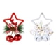 thumbnail image 1 of 3 piezas de adornos de cascabeles para árbol de Navidad, adornos colgantes para árbol de Navidad para puerta de Navidad, suministros para fiestas en el hogar, 1 of 5