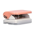 thumbnail image 3 of Puncher Hole Punch Ruler Design Quick Positioning 3 Holes Metal Paint Body Loose Leaf Puncher for Documentation, 3 of 7