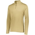 thumbnail image 2 of Augusta Youth Attain Wicking 1/4 Zip Pullover 2786 Vegas Gold S, 2 of 2
