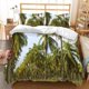 thumbnail image 1 of Funda Nórdica 3Pcs Verde Naturaleza Coco Forestal Juegos de Cama con Cremallera, 1 of 4