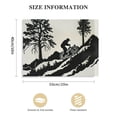 thumbnail image 3 of JEUXUS  Skier Wall Art, Mountain and Trees Themed Wall Art, Wall Decor, Ski Lover Gift, Home Decoration, Wall Hangings, 3 of 6