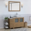thumbnail image 3 of Vanity Art 48" Single Sink Freestanding Bathroom Vanity Set with Engineered Marble Top and Mirror, 3 of 10