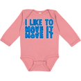 thumbnail image 3 of Inktastic I like to move it move it Boys or Girls Long Sleeve Baby Bodysuit, 3 of 5