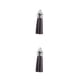 thumbnail image 1 of Matsuzay 28 Piezas Bolsa Keychian Charms Único Exquisito Llavero Simple Adorno de borla Accesorio de bricolaje para bolsas Llaves gris oscuro Gris oscuro 2Conjunto, 1 of 6