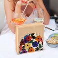 thumbnail image 3 of Yayeee Napkin Holder for Table Kitchen Paper Tissue Organization, Large Colorful Flowers Pattern, 3 of 8