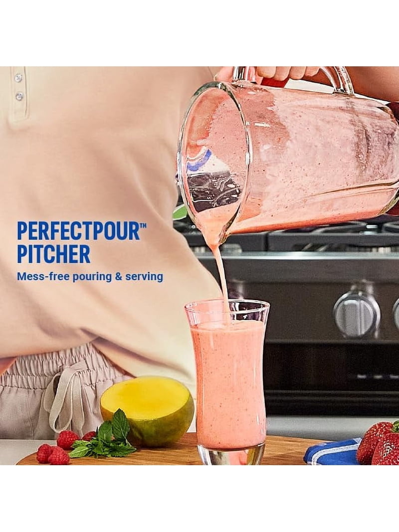PowerXL Smart Pro Blender, 1800 Watts, 68 oz. Glass Pitcher, Smart