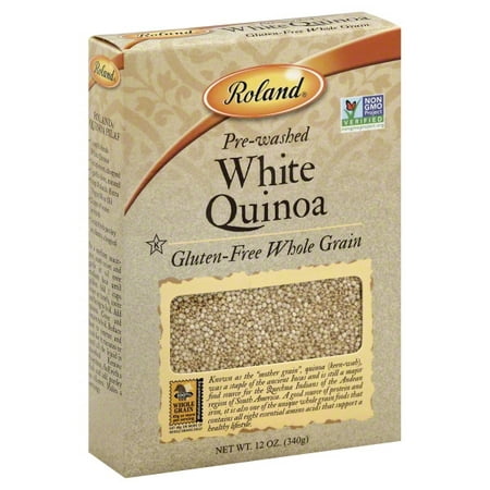 Roland Pre-Washed White Quinoa, 12 oz
