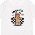 thumbnail image 4 of Inktastic Can't Catch Me Gingerbread Man Boys or Girls Long Sleeve Toddler T-Shirt, 4 of 5