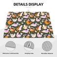 thumbnail image 3 of Fotbe Roosters and Chicks Alfombrilla de Secado para Cocina con Estampado, 18x24 Pulgadas, 3 of 7
