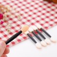 thumbnail image 4 of Aplicador de sombra de ojos de 10 piezas, brocha desechable para sombra de ojos, brochas de maquillaje, herramientas de maquillaje para sombra de ojos, doble cara, 4 of 5