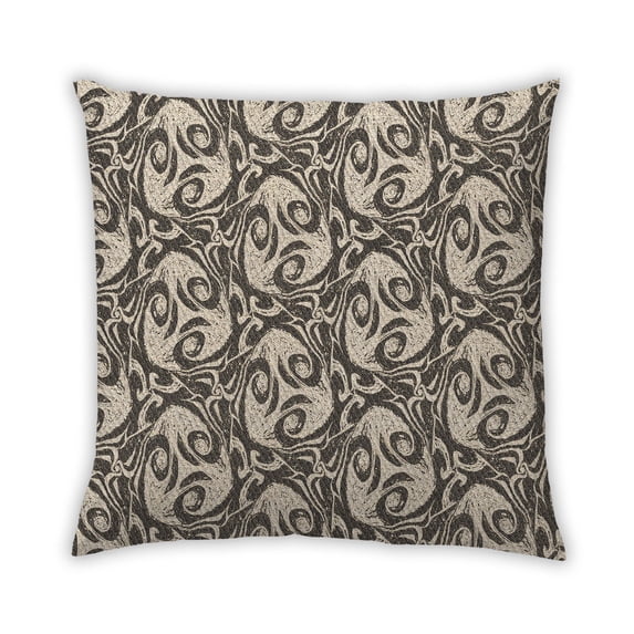 Ahgly Company Outdoor Square Contemporary Throw Pillow, 18 inch by 18 inch