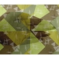 thumbnail image 4 of oneOone Viscose Chiffon Fabric Line|Chevron & Triangle Geometric Print Fabric By The Yard 42 Inches Wide, 4 of 4