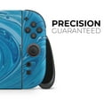 thumbnail image 3 of DesignSkinz Liquid Blue Color Fusion Full-Body Skin Decal Wrap Cover for Nintendo Switch 2, 3 of 6