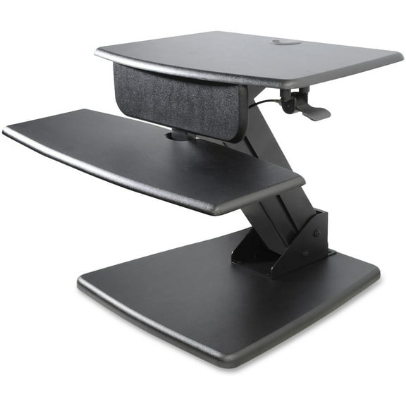 Kantek Desktop Sit-to-Stand Computer Workstation, Black