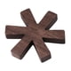 thumbnail image 5 of Posavasos de madera con aislamiento, mantel individual con forma de copo de nieve, manteles de cocina, manteles para bebidas L, 5 of 9