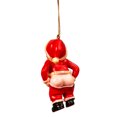 thumbnail image 4 of Papá Noel Con Trasero Desnudo Artesanía De Resina Adornos Colgantes Decoración Navideña Colgante Para Árbol De Navidad Y Ventanas Noticed HA041415-01, 4 of 6