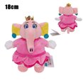 thumbnail image 3 of 35 Styles Super Bros Plush Princess Peach Goomba Toad Koopa Fire Flower Spiny Boo Waluigi Kamek Plushies Stuffed Toys for Kids, 3 of 5