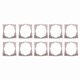 thumbnail image 1 of 40Pcs Caucho Madera Roble Tallado Esquina Apliques Onlay Apliques Muebles Puerta Decoración Bricolaje, 1 of 5