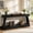 Black, variant on Fnova 70.87" Farmhouse Console Table, 2-Tier Wood Entryway Sofa Table with Storage Shelf, Narrow Foyer Table for Living Room, Hallway, Brown