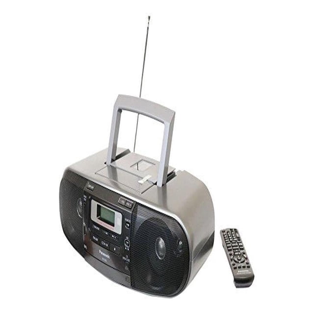 Radio MP3 AM/FM Boombox Panasonic RX-D55GC-K de alta potencia