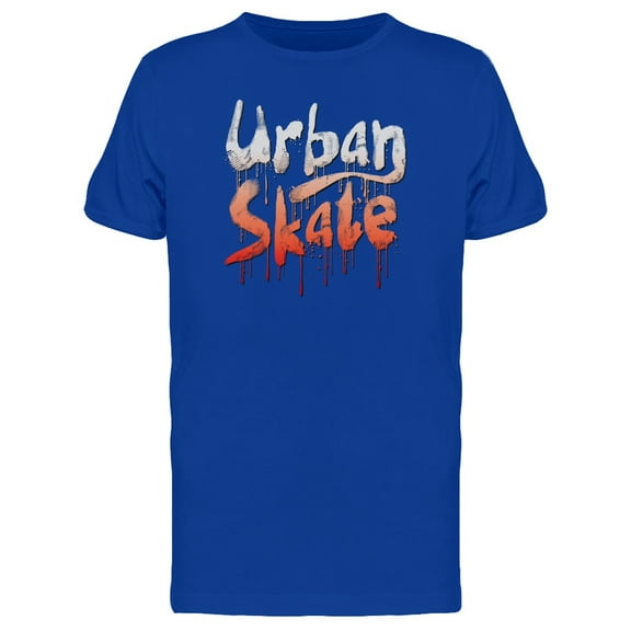 Urban Skate Style Typography T-Shirt Men -Image by Shutterstock, Male 3X-Large