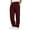 Wine, variant on ZZwxWA Mens Sweatpants Fleece Open Bottom Straight Leg Trousers Baggy Lounge Running Athletic Joggers Pants with Pockets Festival Gift