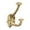 Champagne Bronze, variant on Amerock Vicinity Traditional Double Prong Satin Nickel Wall Hook