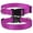 Violet, variant on Nylon Reflective Adjustable Breathable Durable Dog Collar, 2Pack, Violet, L