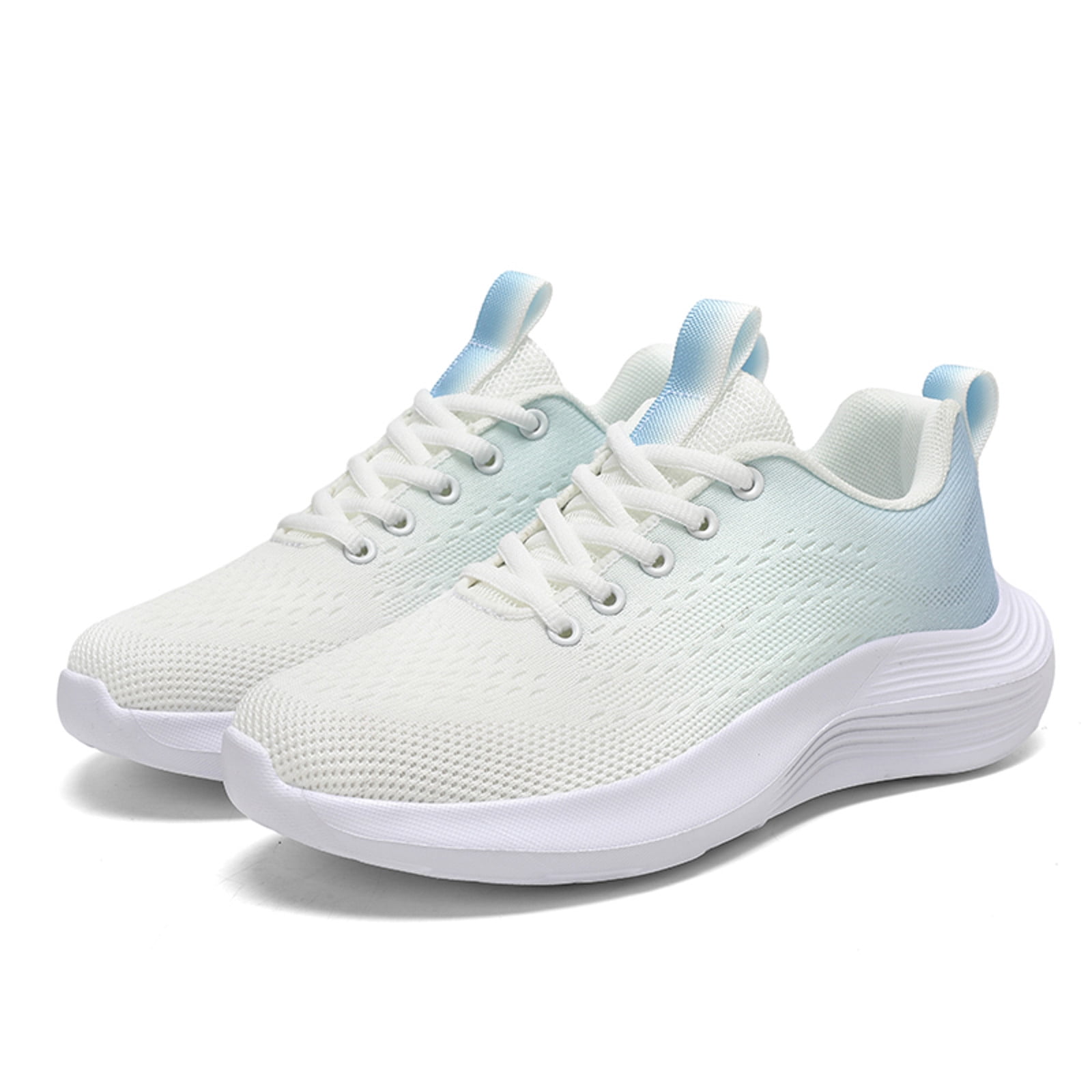 yaaamaaa24★ Zshosam Women's Jogger Sneakers, Wide Width Available(Sky Blue,41