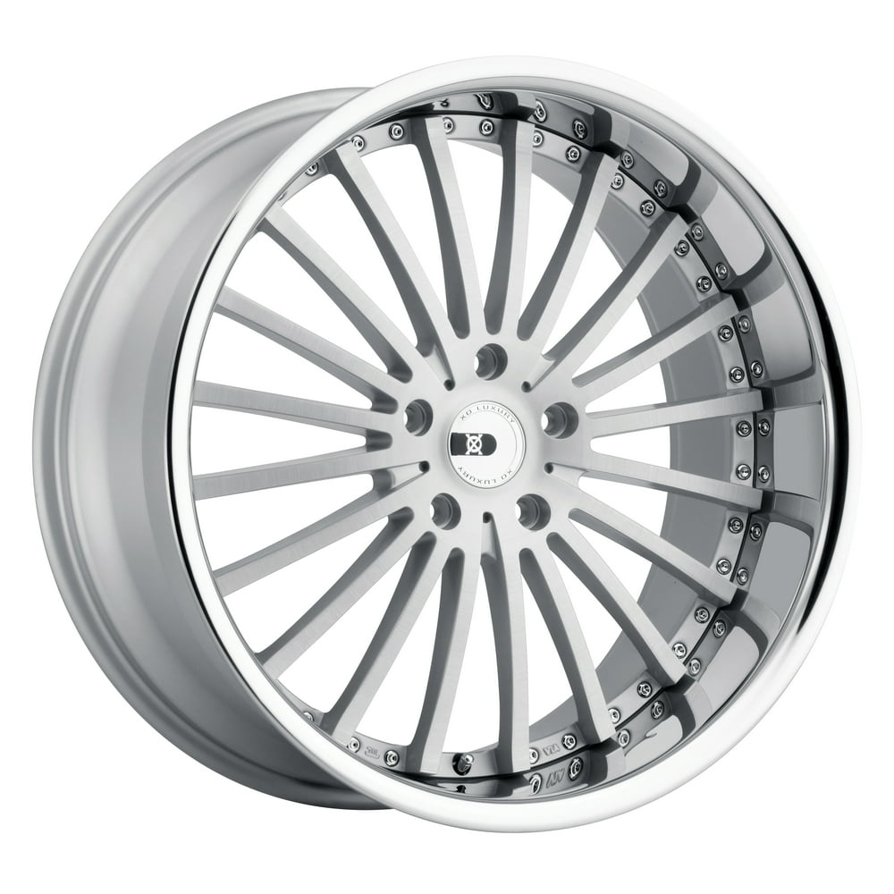 22" Inch 5x120 Wheel Rim XO LUXURY NEW YORK 22x9 +20mm Silver