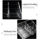 thumbnail image 3 of Organizador de maquillaje de acrílico con 6 compartimentos para escritorio, 3 of 7