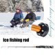 thumbnail image 5 of Caña de pescar Combo Ndcxsfigh FRP 22.4in para pescador principiante de pesca en hielo, 5 of 6