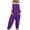 Purple, variant on lcziwo Linen Jumpsuits for Women,Womens Overalls Casual Loose Dungarees Romper Baggy Playsuit Cotton Linen Pants Trousers Jumpsuit Wine,XXL