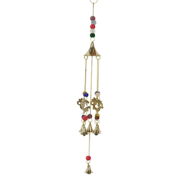 IBA Indianbeautifulart Wind Chime Good Luck Home Yard Garden Bell Unique Balcony Hanging Indoor/Outdoor Décor