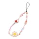 thumbnail image 1 of Pulsera de cuentas, llavero, correa para teléfono, llaveros multifuncionales y bonitos. Cadena de flores de la sonrisa, 1 of 9