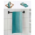 thumbnail image 7 of Aqua Brown Ombre Bath Towels for Bathroom Set,Luxury Microfiber Towels Gifts for Women,Quick Dry Beach Kitchen Hand Hair Face Towel and Dish Washcloth,Vintage Country Wooden Yoga Towels+Set, 7 of 7
