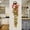 Pink, variant on QuanTara Artificial Wisteria Garland 33" Silk Hanging Vines, Fake Floral Ceiling Drapes for Wedding Arch, Wall & Garden Fence Decor