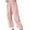 Pink, variant on Cargo Pants for Girls Wide Leg Kids Pants with Pockets Trendy Streetwear Jogger Trousers 5-14 Years