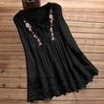 thumbnail image 2 of ZyeKqe Tank Top for Women Dressy Casual Sleeveless Lace Tunic Top Summer Crew Neck Loose Fitted T Shirts, 2 of 3