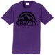 thumbnail image 1 of Camiseta de manga corta de Gravity Outdoor Co. - Team Purple - Logo negro - Grande Gravity Outdoor Co. Camiseta de manga corta, 1 of 1