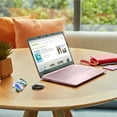 thumbnail image 5 of HP 14" Laptop for Student and Business, Ultral Light Laptops, Intel Celeron N4120(Quad-Core),4GB RAM,128GB Storage(64GB eMMC+64GB Micro SD),1-Year Office 365,Windows 11 S,Pink, 5 of 5
