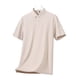 thumbnail image 4 of pstuiky camisetas de hombre, Suéter casual de manga corta con cuello vuelto, cómodo y liso para hombre camisetas de hombre l, 4 of 4