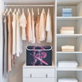 thumbnail image 6 of Foldable Fabric Storage Bin With Handle Collapsible Basket Box Storage With Lid Organizer The Warrior, 6 of 7