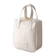 thumbnail image 3 of Bolsa de cosméticos de Viaje jinwen Neceser portátil multiusos de gran capacidad de cuero PU Blanco, 3 of 8