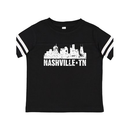 

Inktastic Nashville Skyline Grunge Gift Toddler Boy or Toddler Girl T-Shirt