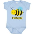 thumbnail image 3 of Inktastic Bee Happy Boys or Girls Baby Bodysuit, 3 of 5