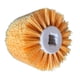 thumbnail image 4 of Cepillo abrasivo de pulido de grano 80, herramienta de esmerilado, rueda de trefilado versátil Amarillo, 4 of 9