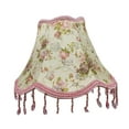thumbnail image 2 of Pantalla de tela para lámpara, cubierta de lámpara, lámparas de mesa o de pie, pantalla de tela, decoración del hogar Estampado de flores rosa, 2 of 9